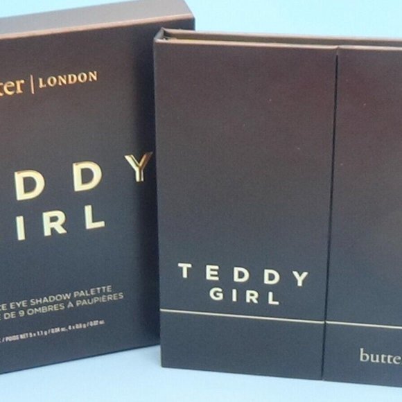 Butter London Teddy Girl ~ 9 Piece Eye Shadow Palette ~ New In Box - Picture 1 of 2